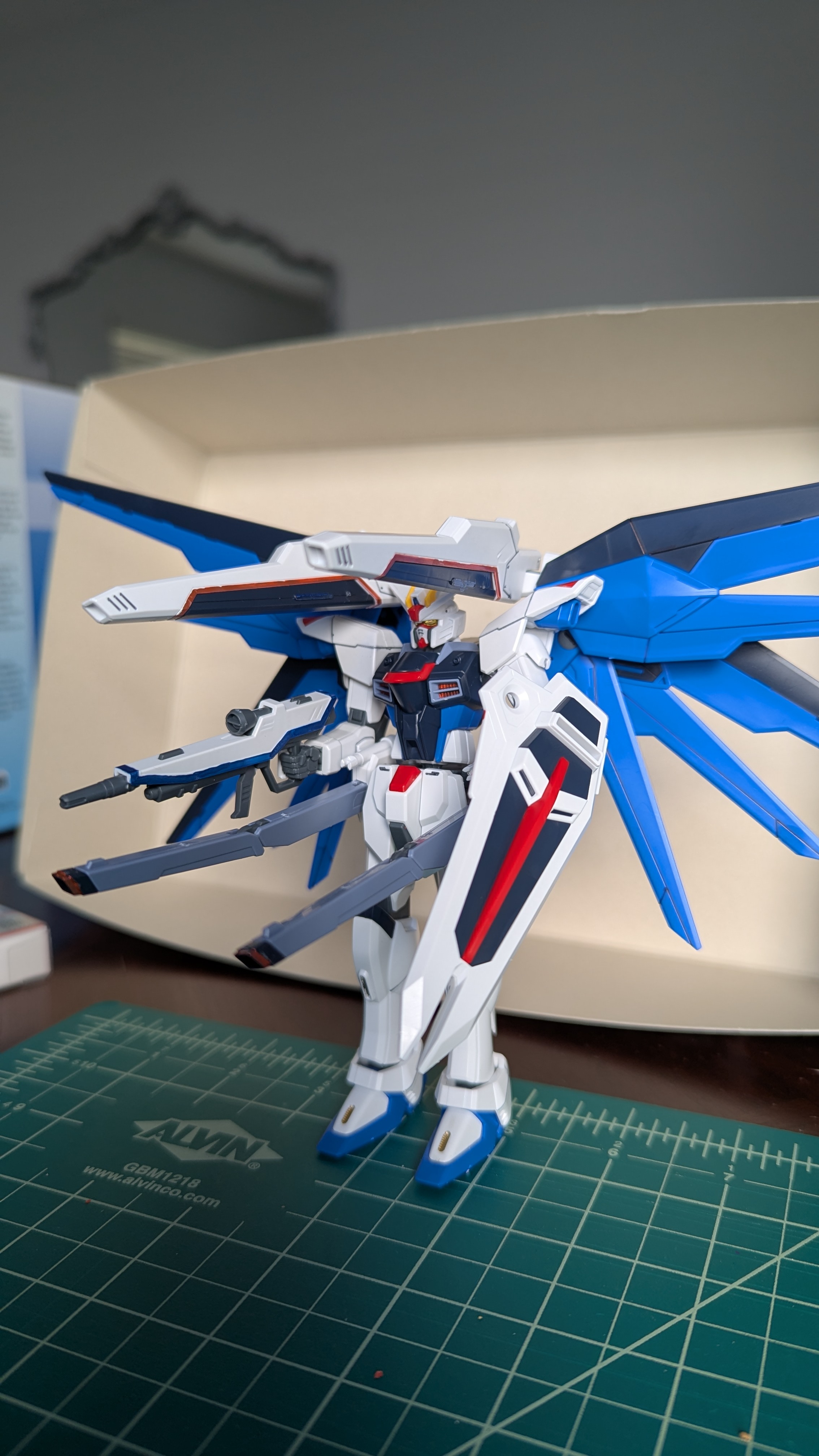 The Freedom Gundam Assembled
