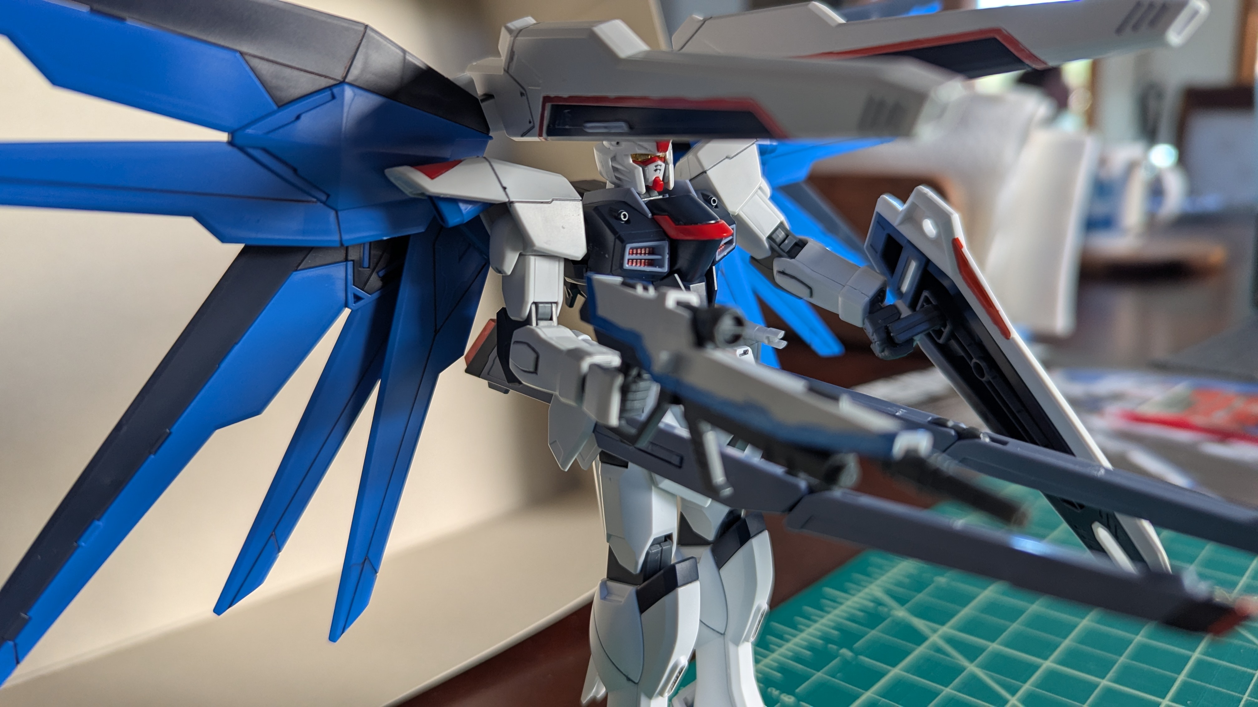 The Freedom Gundam Assembled